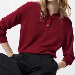 UNIQLO メリノポロセーター