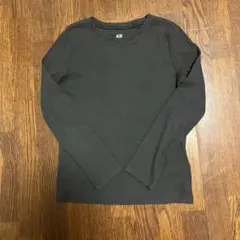 H&M オーガニックコットン 長袖カットソー 120㎝