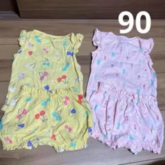 GAP フリル付きセットアップ 2枚セット 18-24ヶ月