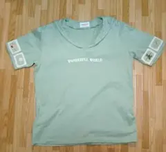 半袖Tシャツ ワンダフルワールド 金子功 ピンクハウス ミントグリーンのサムネイル
