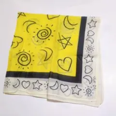ツモリチサト　tsumori chisato　津森千里　バンダナ　ハンカチ　黄色のサムネイル