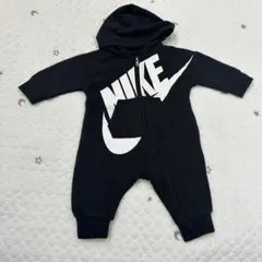 NIKE ナイキ　ロンパース　フード付　ベビー　新生児　60 3M カバーオール