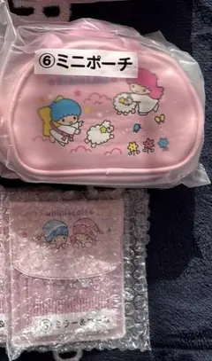 サンリオ くじ キキララ ポーチ ミラー＆コーム まとめ売り　当りくじ　1番くじ