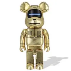 BE@RBRICK SORAYAMA BABY MILO1000% gold