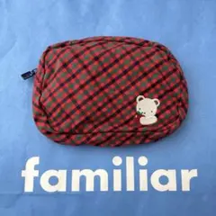 ファミリア みらい百貨店 ポーチ familiar - メルカリ