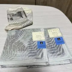 LANVIN ハンカチ２枚　MOBO靴下　セット