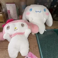マイメロディー　シナモロール だっこだっこ！超BIGぬいぐるみ