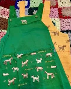 未使用　エプロン2点　PERSON’S　パーソンズ　犬