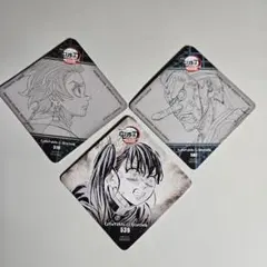 鬼滅の刃　ダイニング　コースター　炭治郎　カナヲ　鱗滝左近次