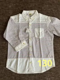 Right-on back number kids 7分袖シャツ 130