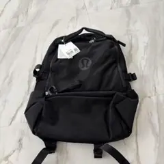 lululemon ブラック リュック　バックパックリュック　防水