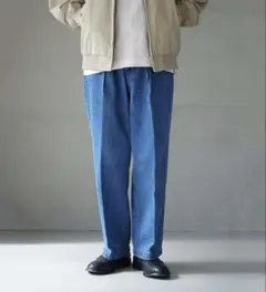 FARAH Two-tuck Wide Tapered Pants 30のサムネイル