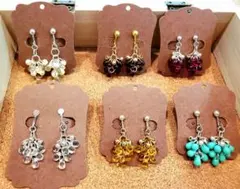 葡萄のようなイヤリング