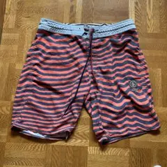 Volcom ストライプサーフショーツ30サイズ