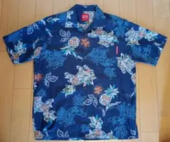 MANGO HOUSE いちゃりばシーサーパイン ネイビー L