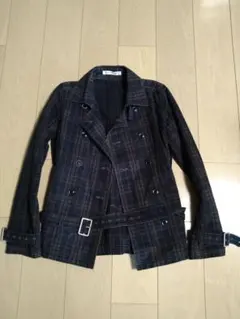 チェックジャケット