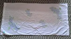 アジサイ模様 ガーゼバスタオル サイズ約66×130cm