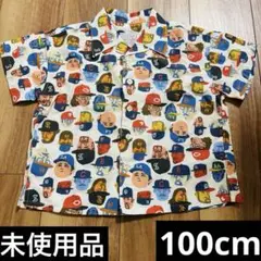 【未使用品】ocean&ground MLB 半袖シャツ　100cm