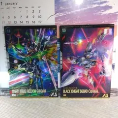 アセーナル…マイティーストライクフリーダムガンダム&ブラックナイトスコードカルラ