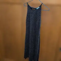 DML 黒 グリッターキャミワンピース Mサイズ
