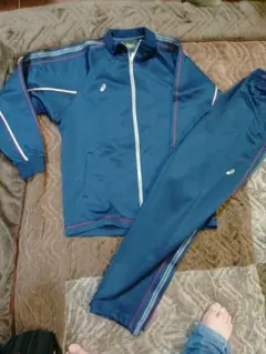90s レトロ ASICS ジャージ上下セット Lサイズ