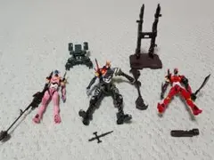 エヴァフレーム 2号機γ8号機α新2号機α3体セット＋リフト