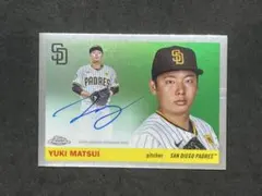 松井裕樹 サインカード 2025 TOPPS CHROME - メルカリ