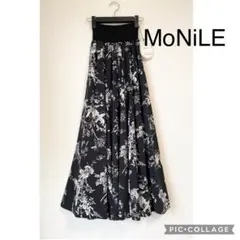 新品タグ付き◾️MONLIE アイボリー レース フレアスカート 花刺繍　モニーレ グレイル 花柄刺繍レースフレアスカート - メルカリ