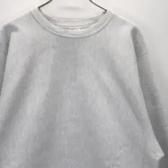 美品 目無し 90s チャンピオン リバースウィーブ スウェット グレー 無地
