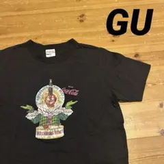 GU×Coca-Cola(ジーユー)半袖　Tシャツ　プリント　コカコーラ　M