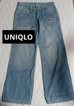 UNIQLO デニム パンツ　ユニクロ ジーンズ　レディース パンツ　ジーパン