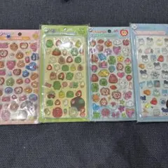 新品未使用　Tamagotchi 3Dステッカー 4枚セット