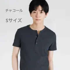 SINSS Rib henley HS T-shirt ブラック 早い者勝ち - メルカリ