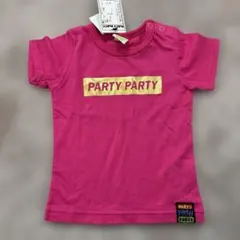 【新品】PARTY PARTY✴︎Tシャツ ピンク 90センチのサムネイル