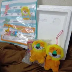 たべっ子どうぶつ ぬいぐるみマスコット ミニタオルセットのサムネイル