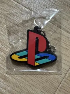 PlayStation ロゴ型ラバーキーホルダー