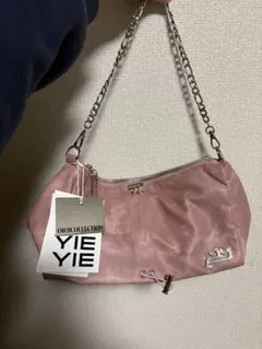 【未使用新品】YIEYIE ピンク チェーンバッグ