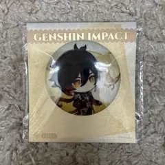 公式正規品　鍾離　缶バッジ　テイワット展　原神　ちびキャラ