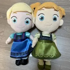 アナと雪の女王 プラッシュドール アナ&エルサ 2体セット