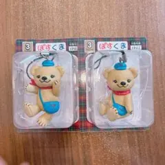 新品未使用　ぽすくま　ストラップ　2種類　キーホルダー