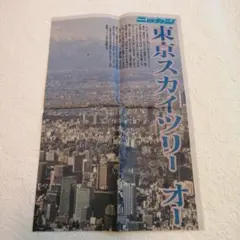 日刊スポーツ　スカイツリー　号外　ニッカン　東京スカイツリーのサムネイル