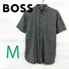 BOSS●ヒューゴボス＜サソリ柄 コットン 半袖シャツ＞M1330cのサムネイル