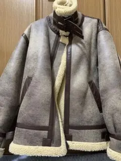 ALPHA アルファ TA1548 フェイクムートン B-3 ジャケット