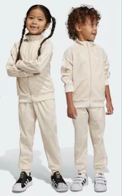 adidasオリジナルス モノグラムプリント ジャージ　上下　120cm