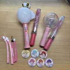 すとぷりペンライト4本セット　映画缶バッチ