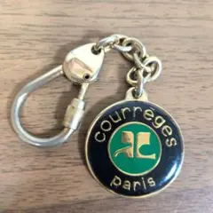 Courrèges クレージュ キーホルダー キーリング