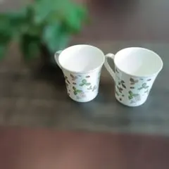 Wedgwood Wild Strawberry マグカップセット