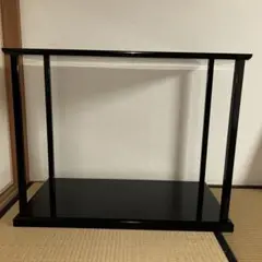 【茶道具】黒台子　真塗黒真台子　裏千家　淡々斎箱・直判　塗師長遊斎作　台子32 茶道具】黒台子 真塗黒真台子 裏千家 淡々斎箱・直判 塗師長