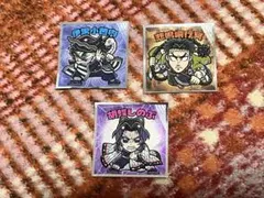 鬼滅の刃マン無限城編シール　No.6／胡蝶・No.7／小芭内・No.11／悲鳴嶼