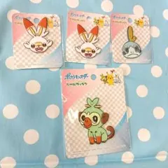 ポケモン 刺繍ワッペン 4枚セット